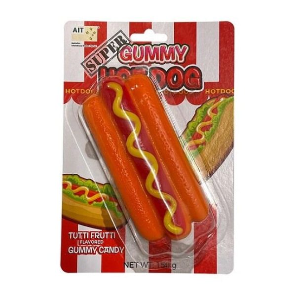 Super Gummy Hot Dog 150g