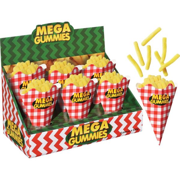 Mega Gummies Giant Fries 220g