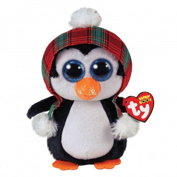 Ty Beanie Boo Christmas Cheer The Penguin Regular Plush
