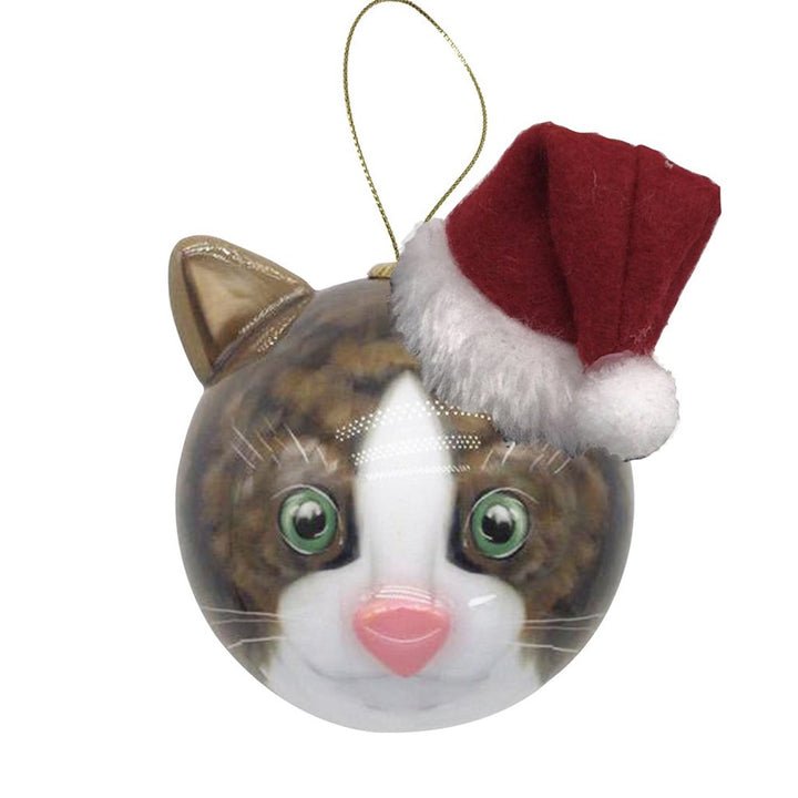 Christmas Kitty 3D Bauble