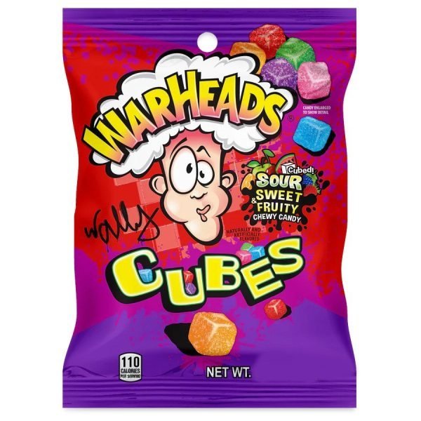 Warheads Chewy Cubes Bag 113g