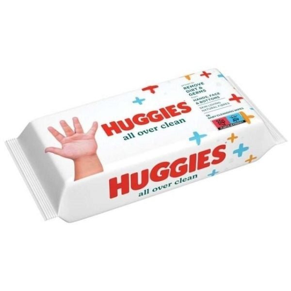 Huggies All Over Clean Baby Wipes 56 Pack