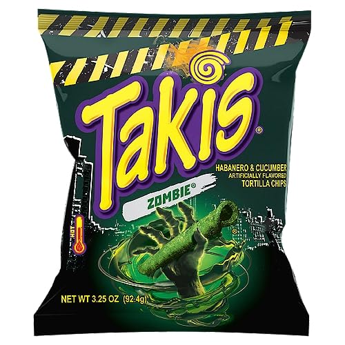 Takis Zombie Habanero & Cucumber Flavored Tortilla Chips 92g