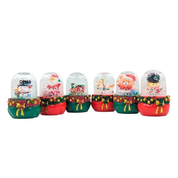 Nice & Nifty Christmas Mini Snow Globe - Assorted