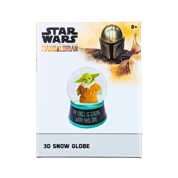 Hot Topic 3D Decorative Snow Globe - Star Wars The Mandalorian