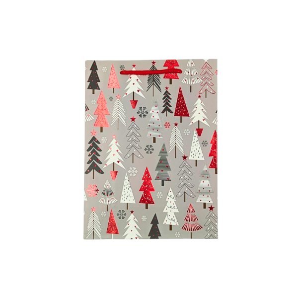 Christmas Bag - Assorted Designs - 23x18x9cm