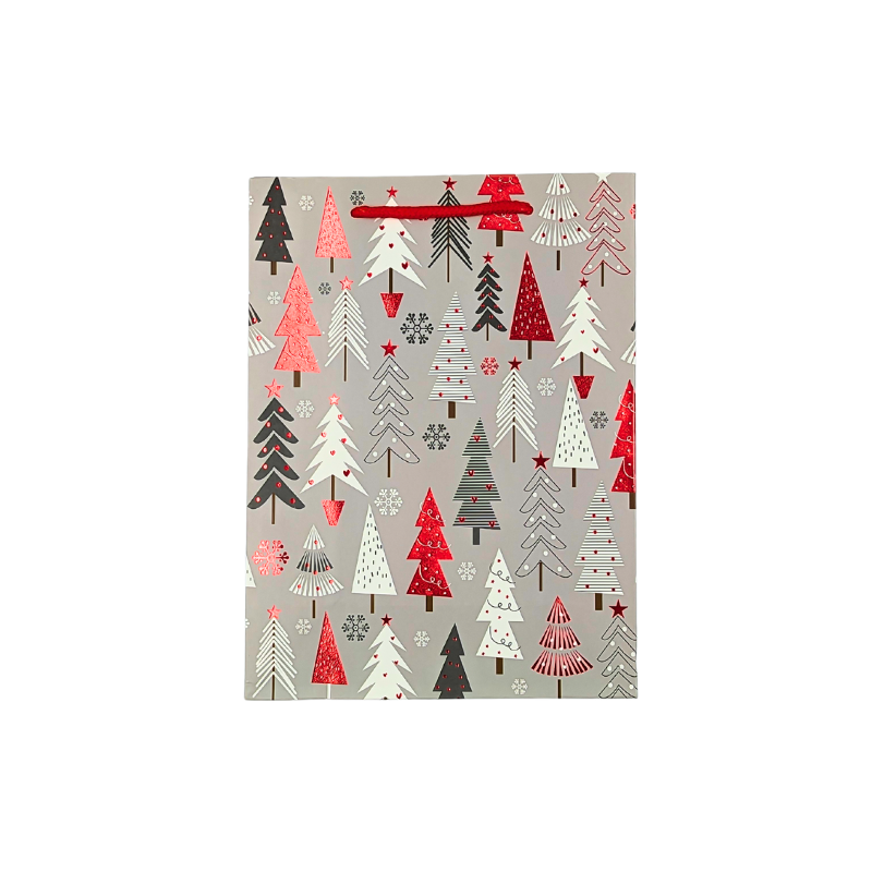 Christmas Bag - Assorted Designs - 23x18x9cm - Image 2