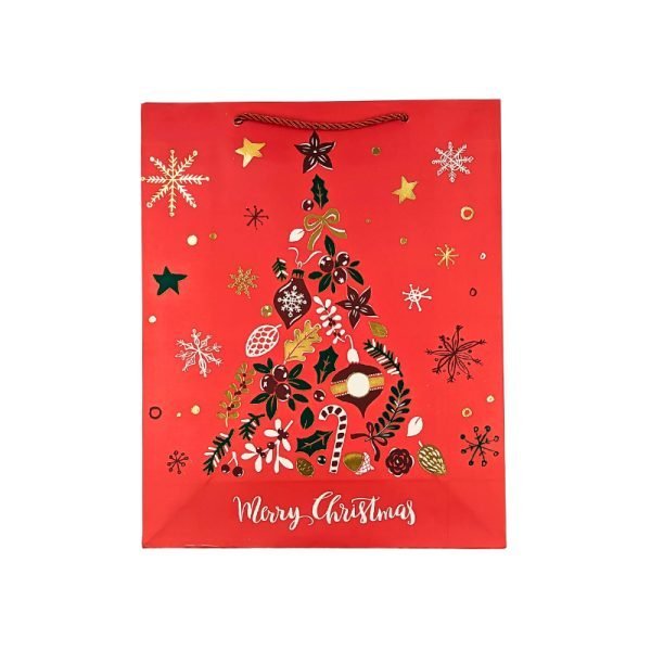 Christmas Bag - Assorted Designs - 32x26x10cm
