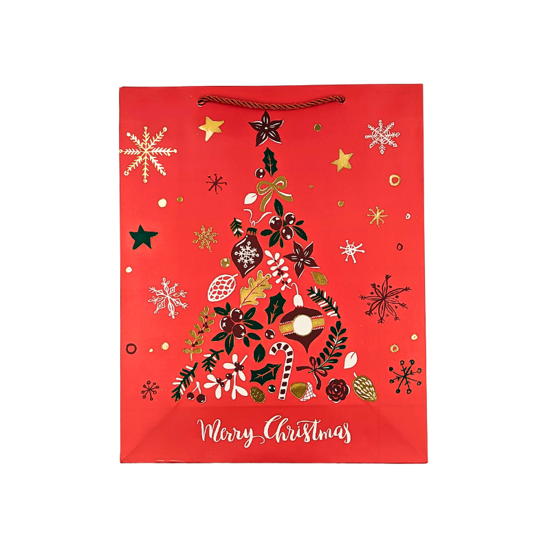 Christmas Bag - Assorted Designs - 32x26x10cm - Image 2
