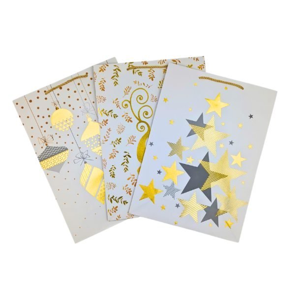 Christmas Bag - Assorted Designs - 43x30x12cm