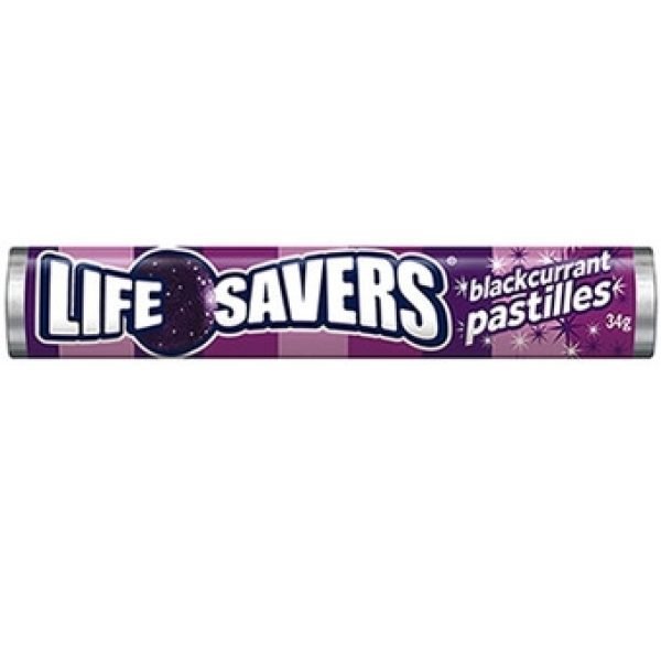Life Savers Blackcurrant pastilles 34g