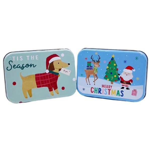 Christmas Gift Card Tin - Assorted