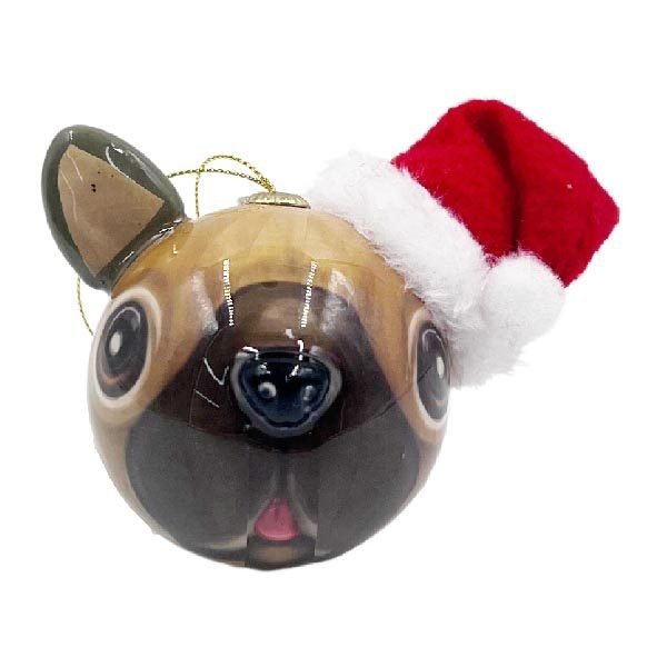 Christmas Puppy 3D Bauble