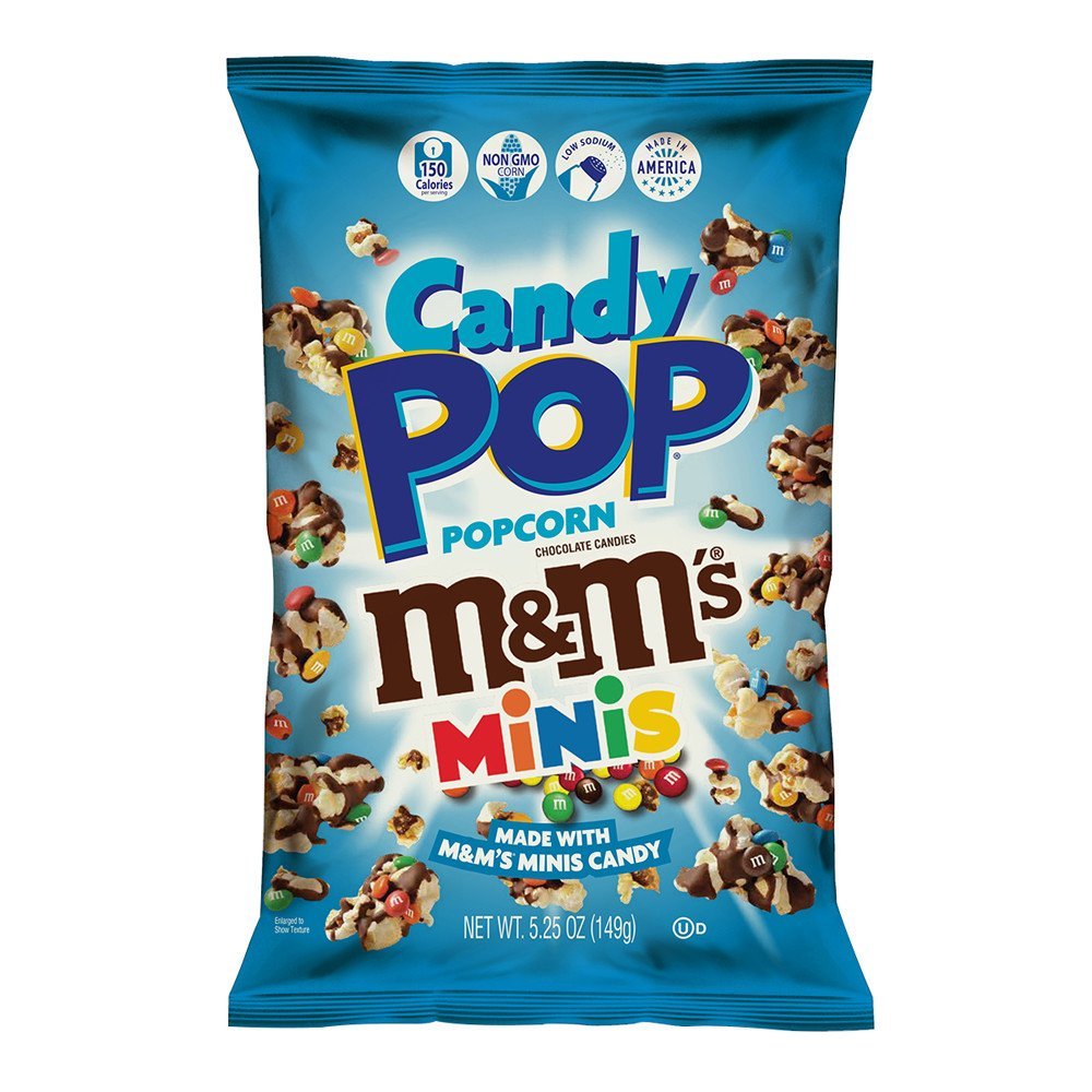 Candy Pop M&M Minis Popcorn 149g