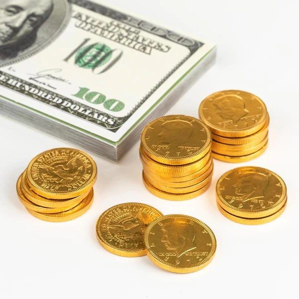 Fort Knox Mega Banknote Chocolate Coins 72g