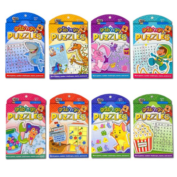 Grab 'n Go Puzzles - 15 Pack
