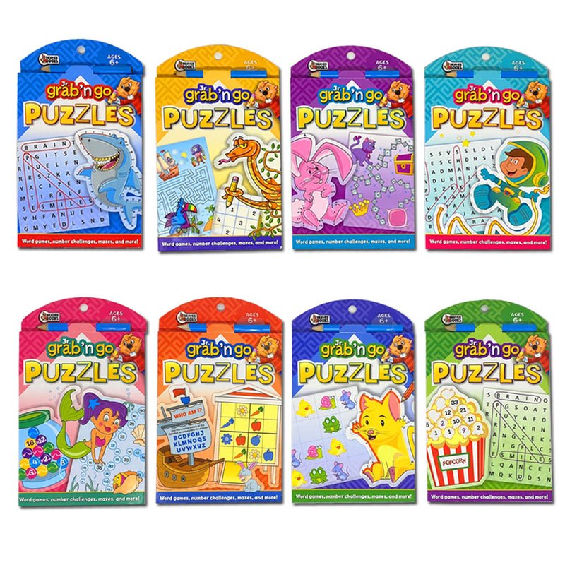 Grab 'n Go Puzzles - 15 Pack
