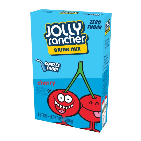 Jolly Rancher Drink Mix Singles - 6 Pack - Cherry
