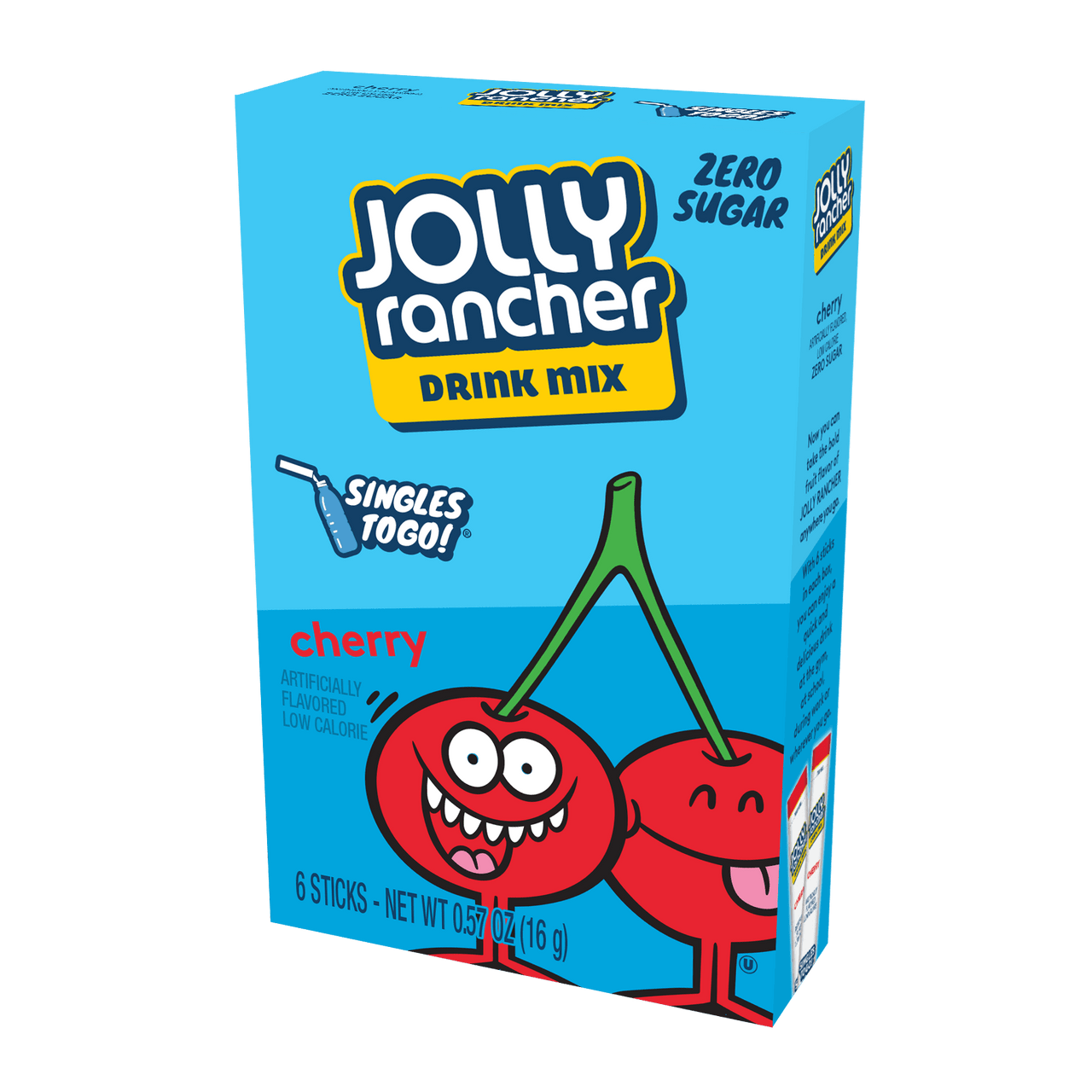 Jolly Rancher Drink Mix Singles - 6 Pack - Cherry