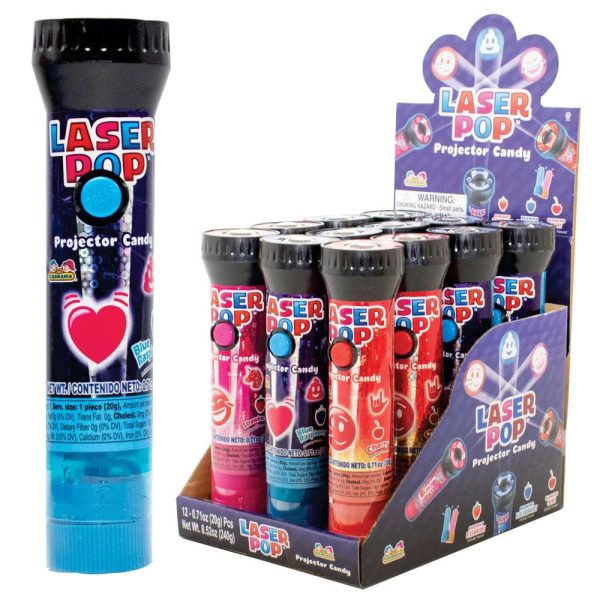Laser Pop Projector Candy 20g