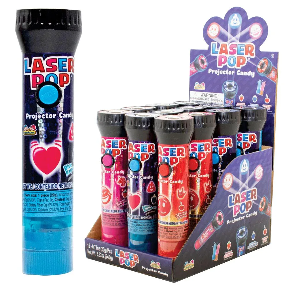 Laser Pop Projector Candy 20g