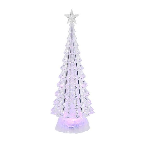 Nice & Nifty Christmas Light Up Tree - Clear