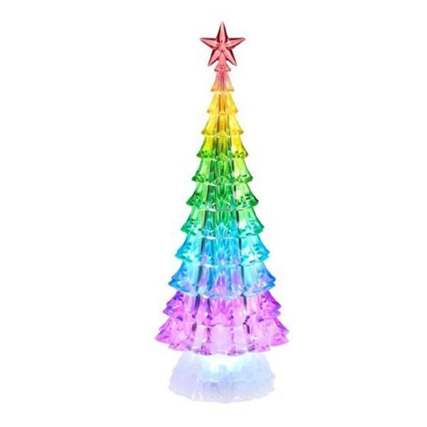Nice & Nifty Christmas Light Up Tree - Multi Colour