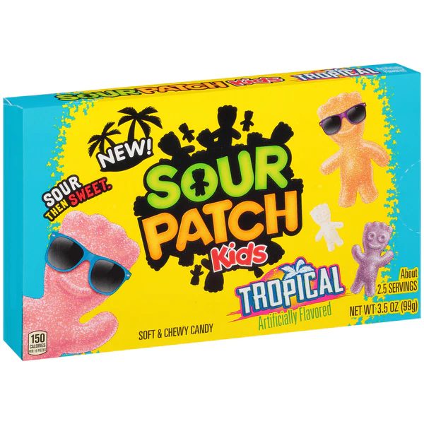 Sour Patch Kids Tropical Candy Theatre Box 99g