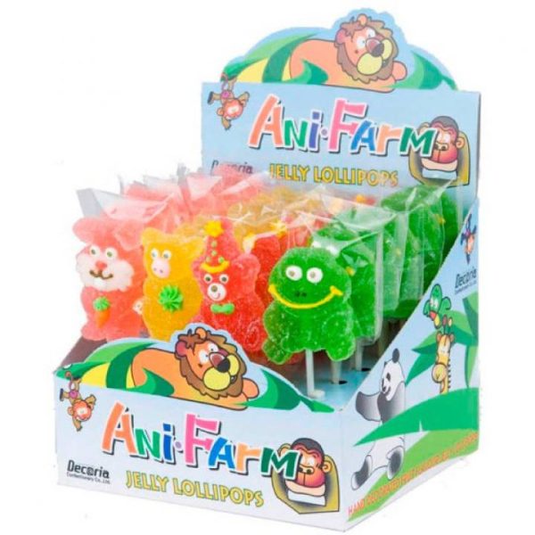Animal Farm Jelly Lollipops 0.81oz (23g)