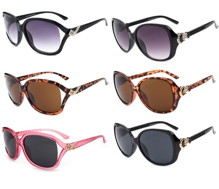 Noosa Collection Fashion Plastic Sunglasses (2 Style Mixed)
