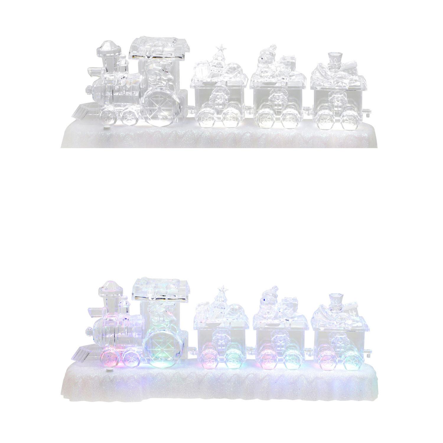 Nice & Nifty Christmas Light Up Musical Train Scene