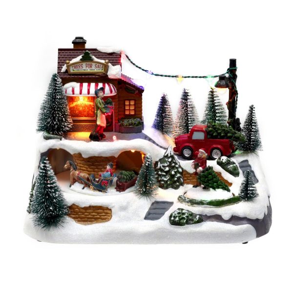 Nice & Nifty Christmas Light Up Musical Christmas Tree Shop