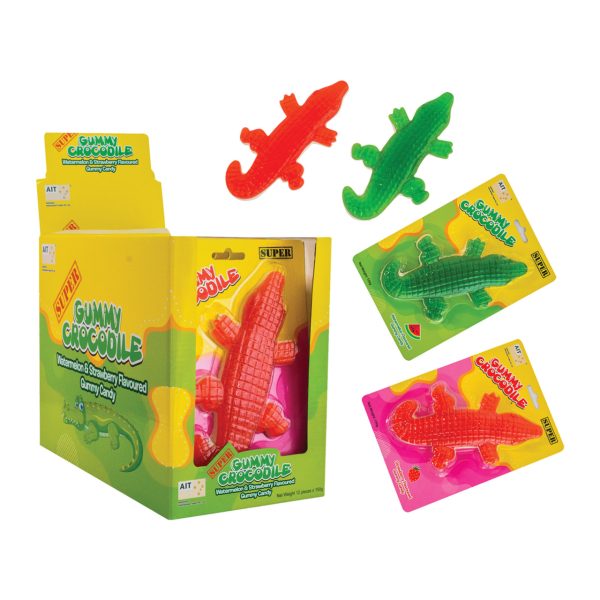 Super Gummy Crocodile 150g