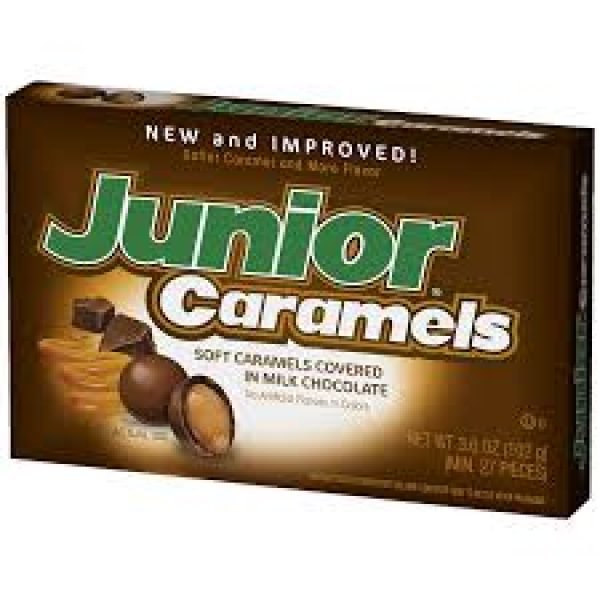 Junior Caramels Theatre Box 102g