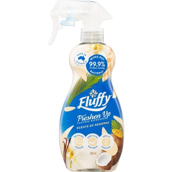 Fluffy Clothes Refresher Spray Freshen Up Renewal 400mL