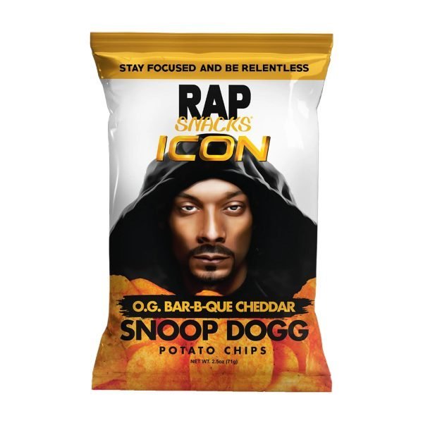Rap Snacks Snoop Dog Cheddar BBQ Potato Chips 71g