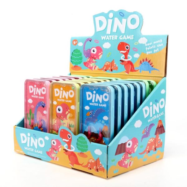 Hand Held Water Skill Game Dinosaur 14.5cm x 7.5cm 4 Assorted Designs