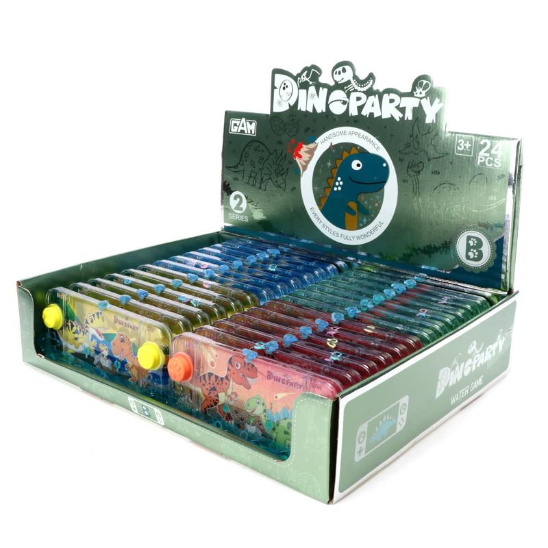 Hand Held Water Skill Game Dino Friends 15.5cm x 7cm 4 Assorted Designs