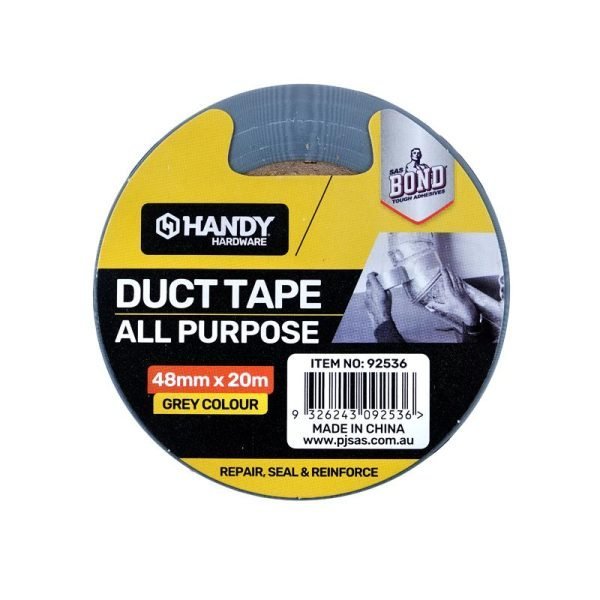 Handy Hardware Grey Duct Tape 48mm x 18m