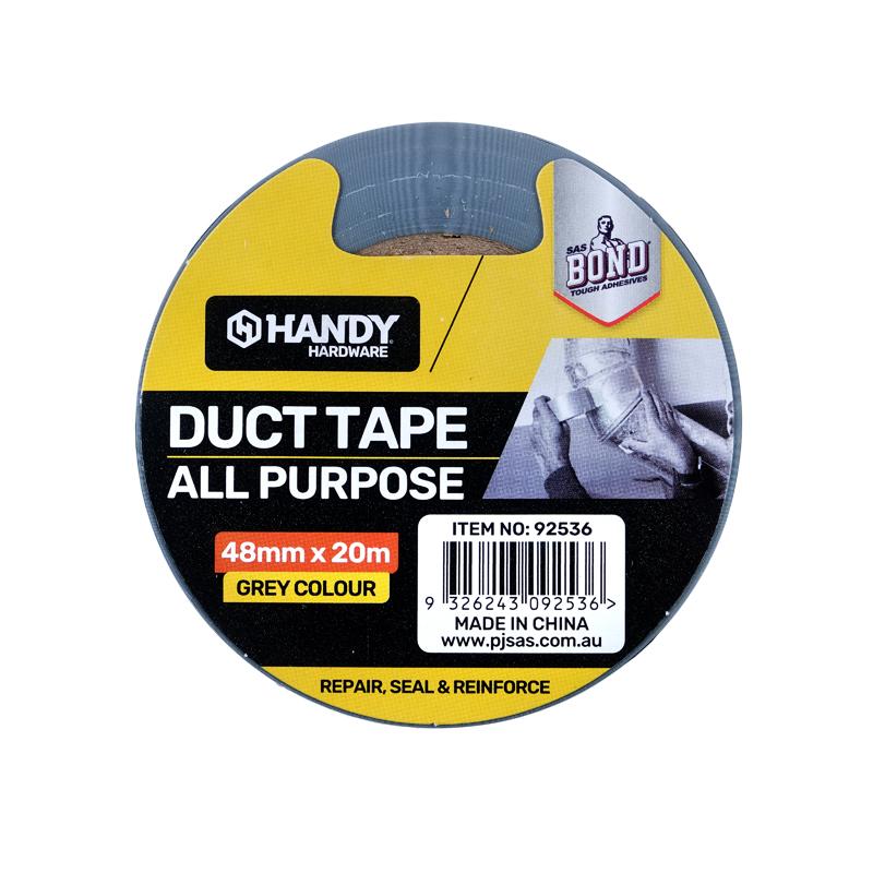 Handy Hardware Grey Duct Tape 48mm x 18m