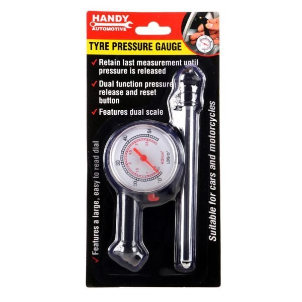 Handy Automotive Tyre Pressure Gauge Range of Measurement 10-50kg/cm2