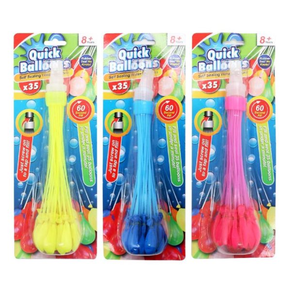 Quick Balloons – Self Sealing Water Balloons