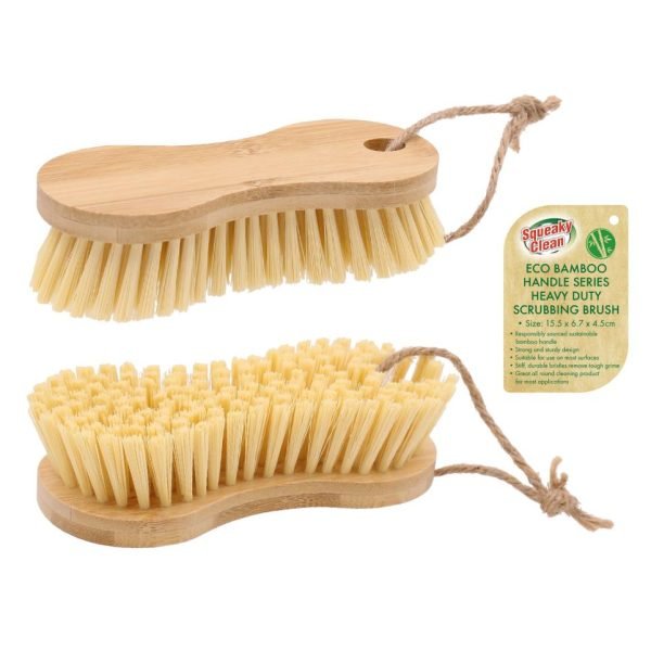 ECO Bamboo Heavy Duty Scrubbing Brush