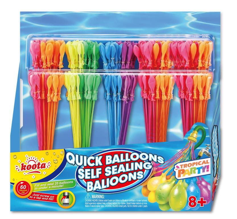 10PK Quick Self Sealing Water Balloons