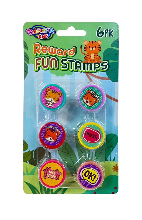 6PK Fun Stamps - Reward Series