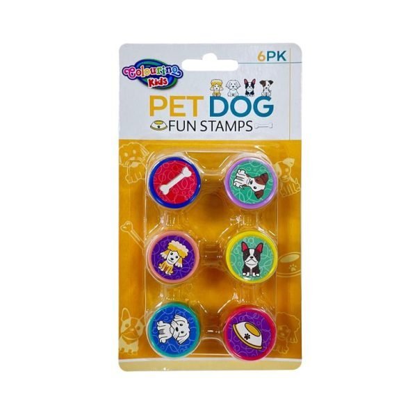6PK Fun Stamps - Pet Dog Series