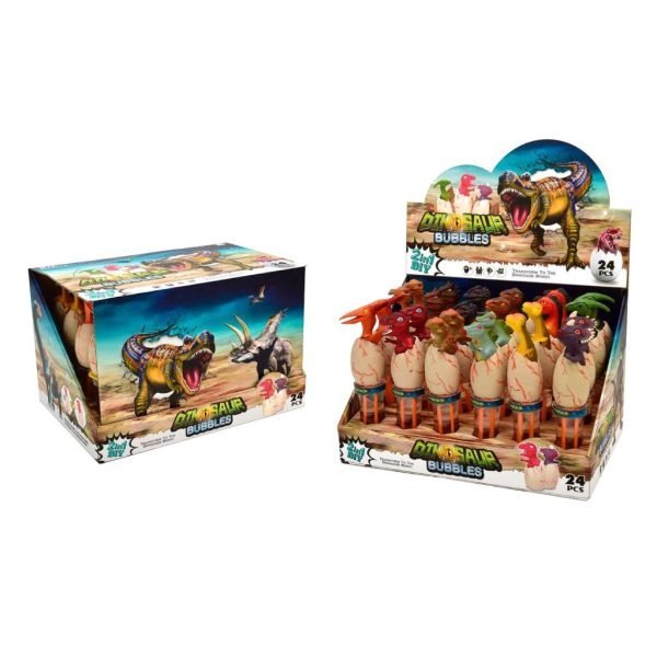 Novelty 50ML Dinosaur Bubbles - Display Box Series