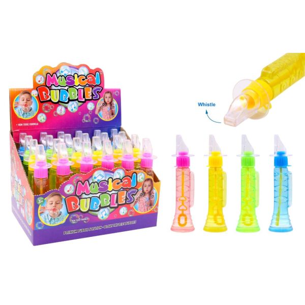 Novelty 50ML Musical Bubbles - Display Box Series