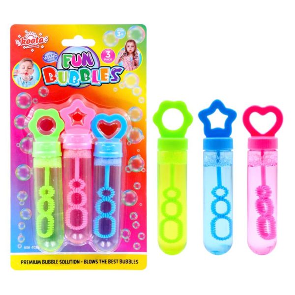3PK Assorted Novelty Bubbles