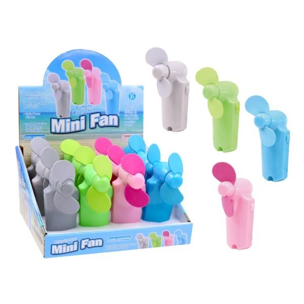 Mini Batery Operated Personal Fan - Assorted